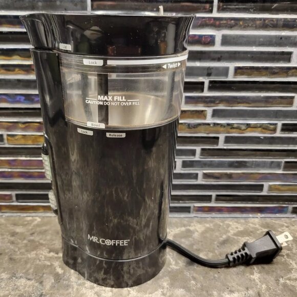 MR. COFFEE 12 CUP GRINDER 3 PROGRAMMABLE SETTINGS FOR BEANS & SPICE #IDS-77 - Picture 1 of 12
